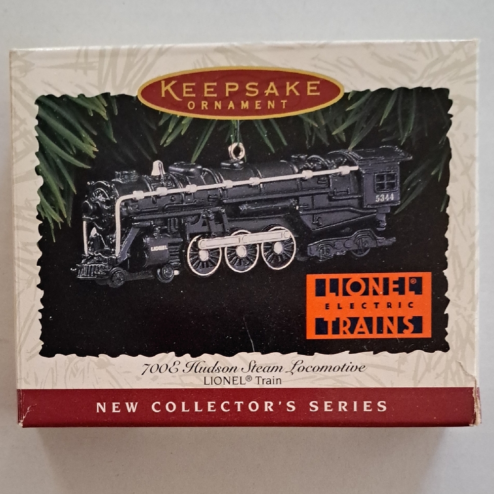 Hallmark Lionel Train 700E Hudson Steam Locomotive 1996 Keepsake Ornament